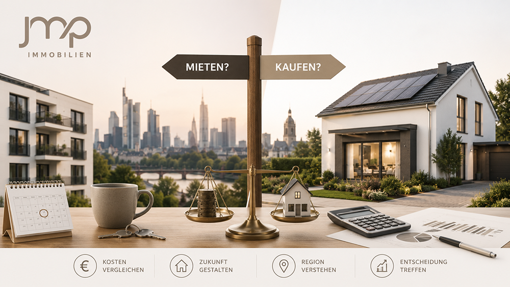 Mieten oder kaufen? Was sich im Raum Frankfurt und Hanau wirklich lohnt