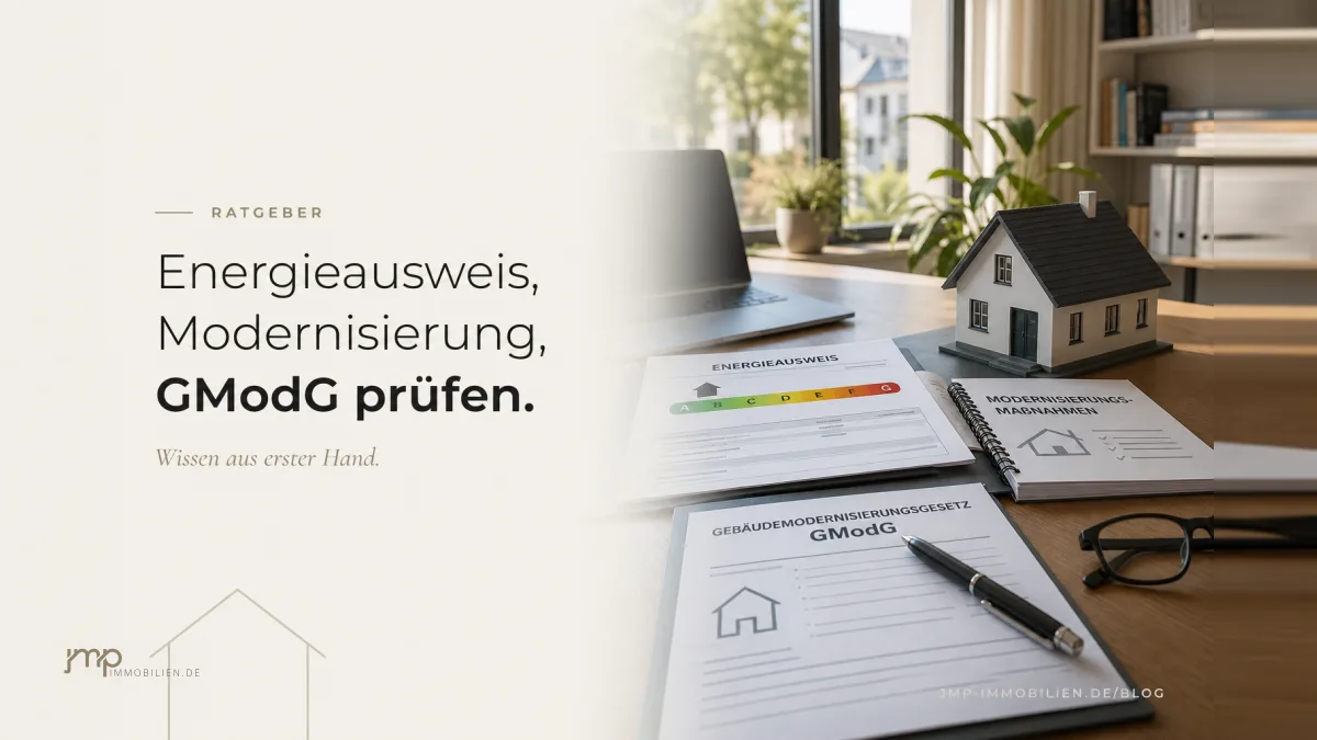 Energieausweis, Modernisierung, GModG: Was Eigentümer im Oktober 2026 konkret prüfen sollten