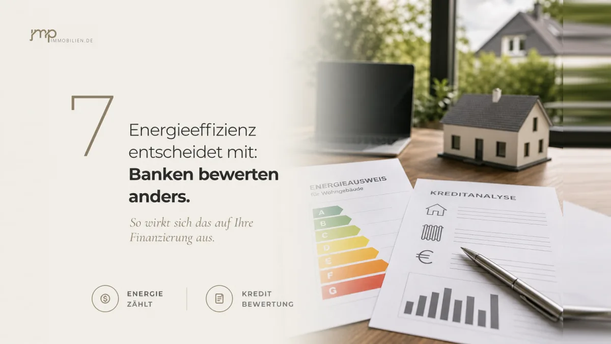 Energieeffizienz entscheidet mit: Was Banken beim Immobilienkredit 2026 anders bewerten