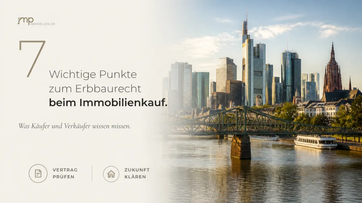 Erbbaurecht beim Immobilienkauf: Was Käufer und Verkäufer im Rhein-Main-Gebiet konkret wissen müssen