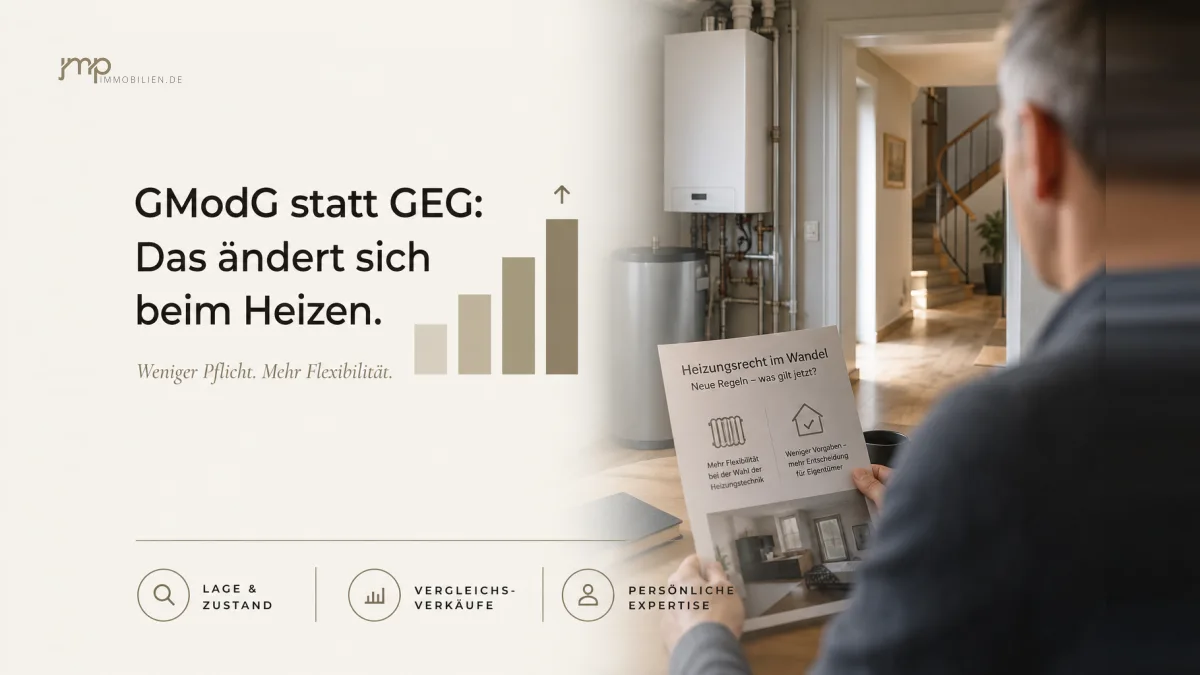 GModG statt GEG: Was der Wechsel im Heizungsgesetz für Ihre Immobilie jetzt konkret bedeutet