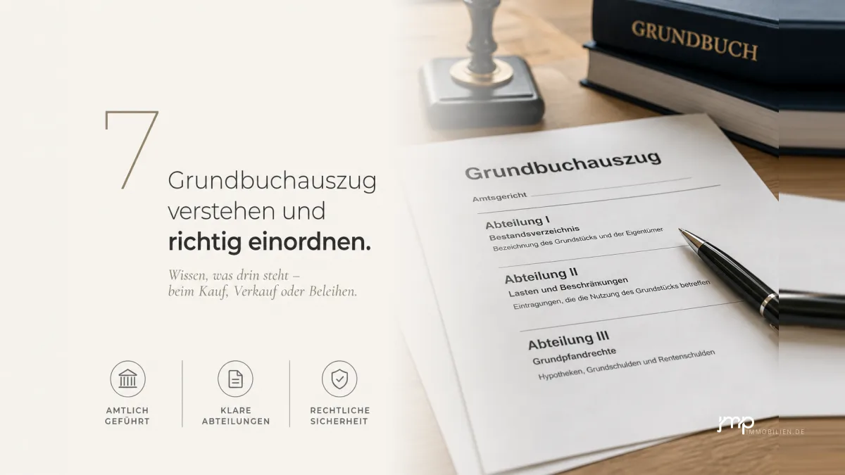 Grundbuchauszug beantragen: Wo er ausgestellt wird, was drin steht – und worauf es beim Kauf oder Verkauf wirklich ankommt