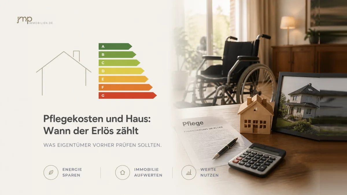 Hausverkauf bei Pflegebedürftigkeit: Wann der Erlös sozialhilferelevant wird – und was Eigentümer vorher prüfen sollten