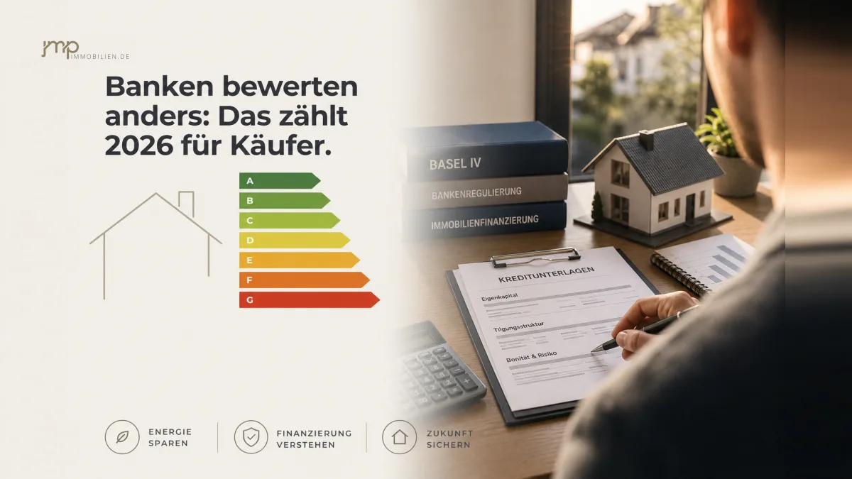 Eigenkapitalquote, Basel IV und Tilgungsstruktur: Was Banken 2026 wirklich von Immobilienkäufern verlangen