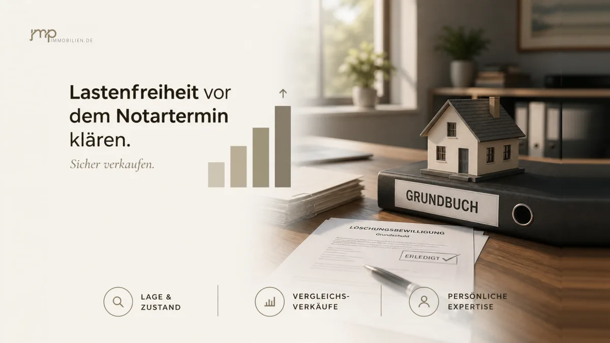 Lastenfreiheit beim Hausverkauf: Was Eigentümer vor dem Notartermin klären müssen