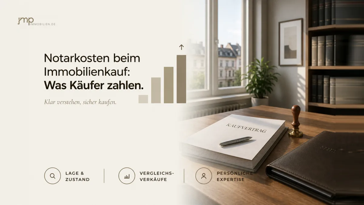 Notarkosten beim Immobilienkauf: Was Käufer im Rhein-Main-Gebiet wirklich zahlen