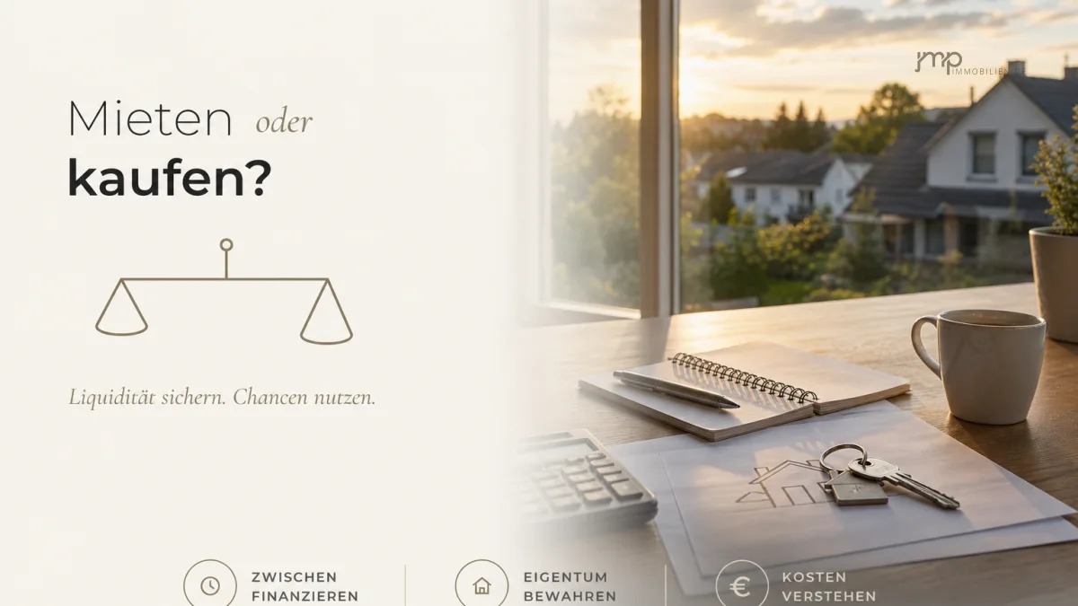 Überbrückungsfinanzierung beim Immobilienverkauf: Wann sie sinnvoll ist – und was sie kostet